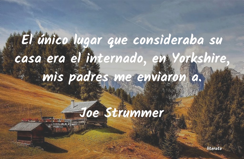 Frases de Joe Strummer