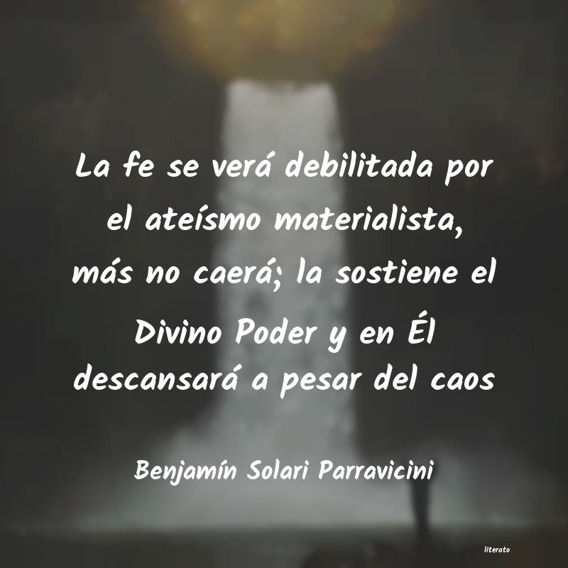 Frases de Benjamín Solari Parravicini