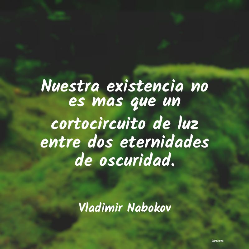 Frases de Vladimir Nabokov