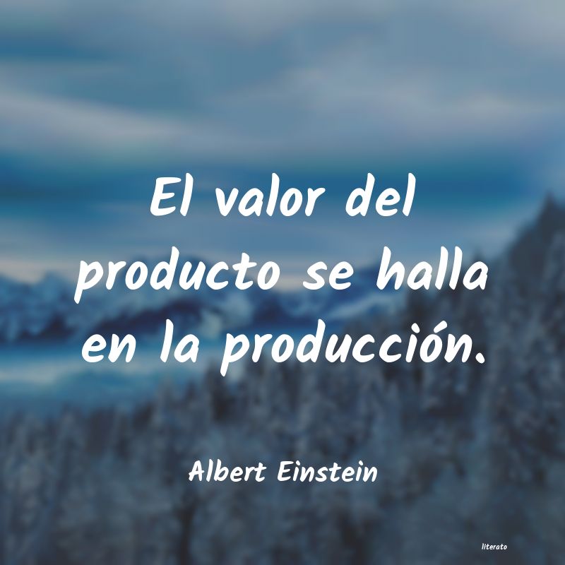 frases de produccion