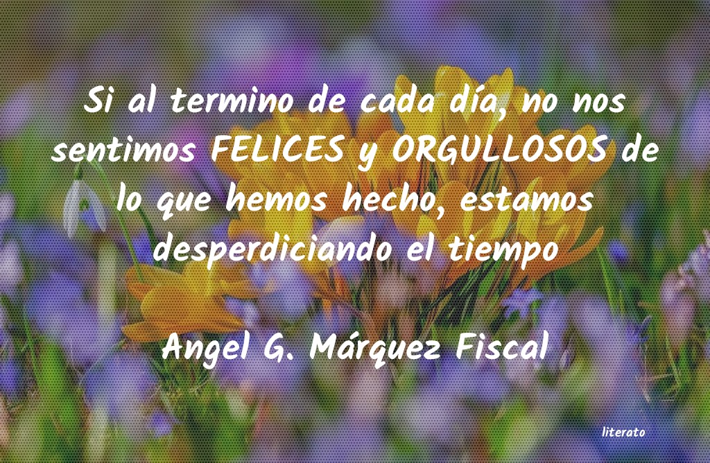 frases de Angel G. Márquez Fiscal