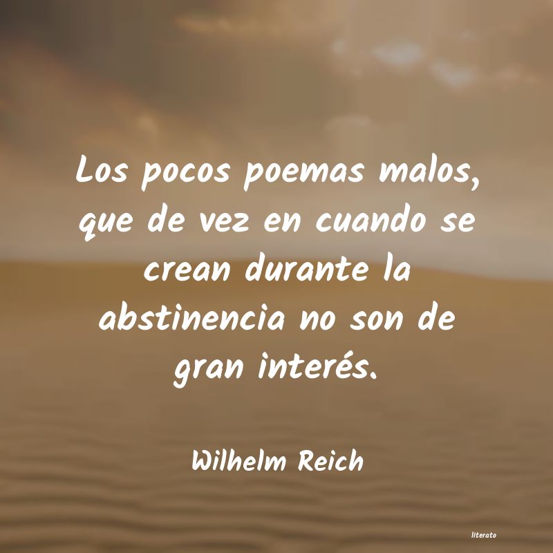 Frases de Wilhelm Reich