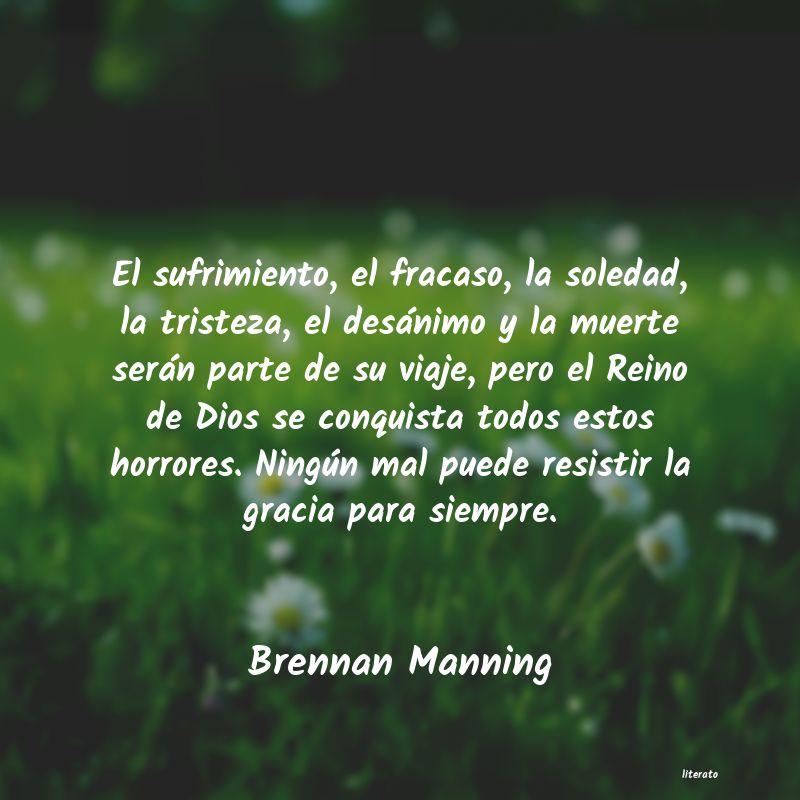 Frases de Brennan Manning