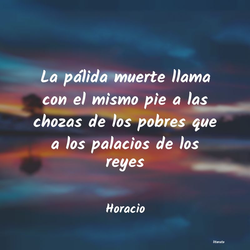 Frases de Horacio