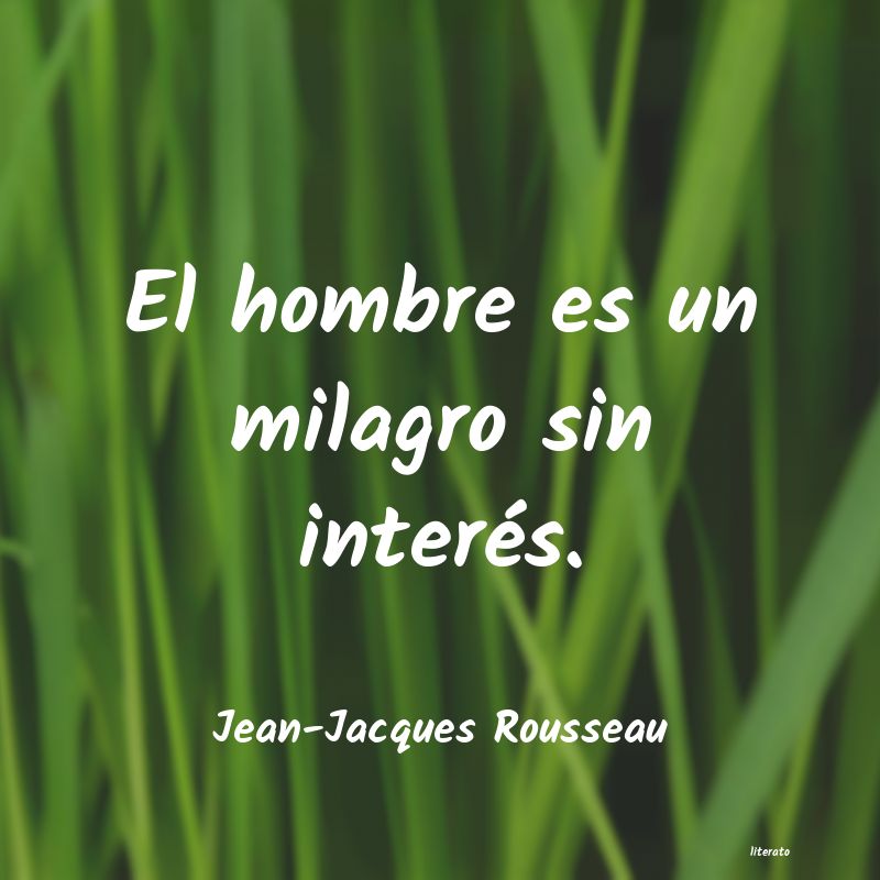 frases de Jean-Jacques Rousseau