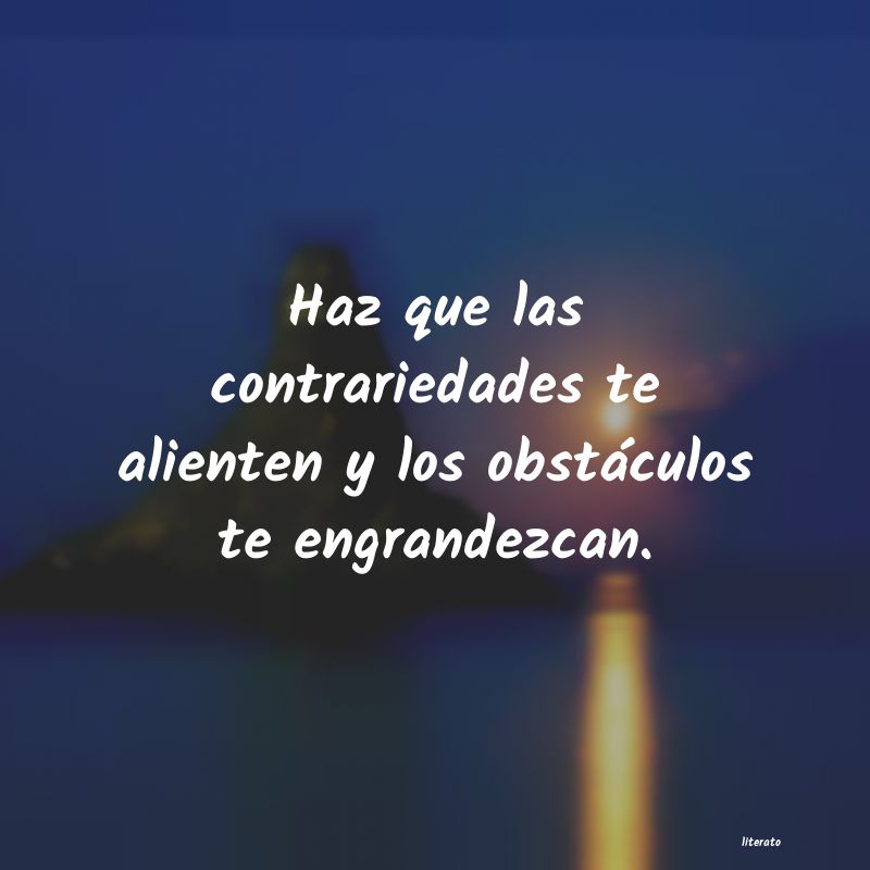 frases para vencer obstaculos