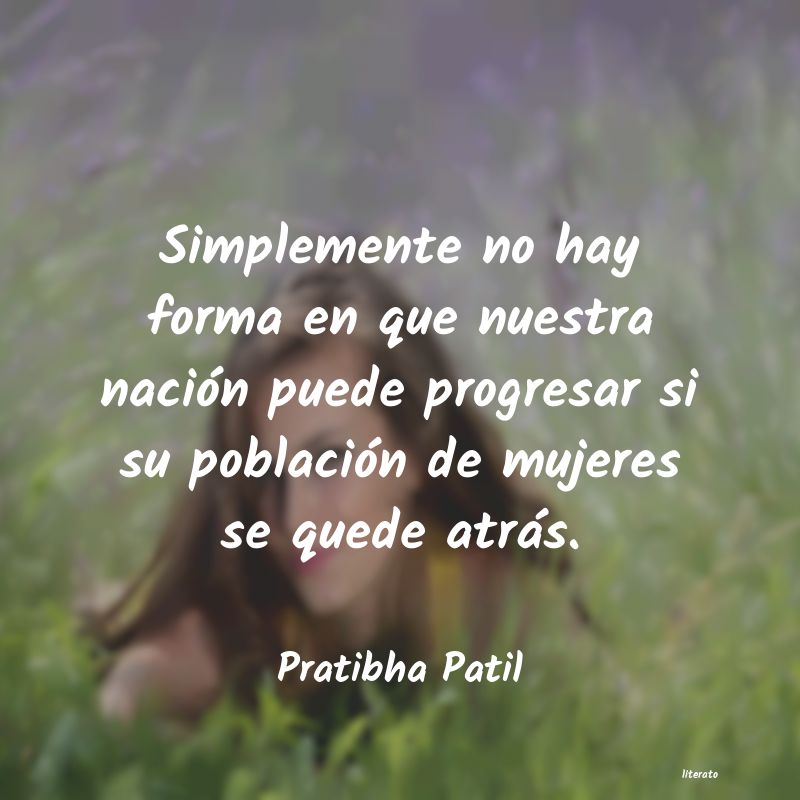 Frases de Pratibha Patil