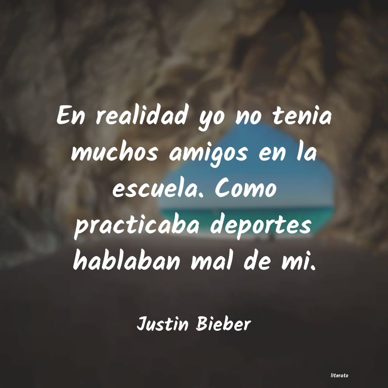 Frases de Justin Bieber