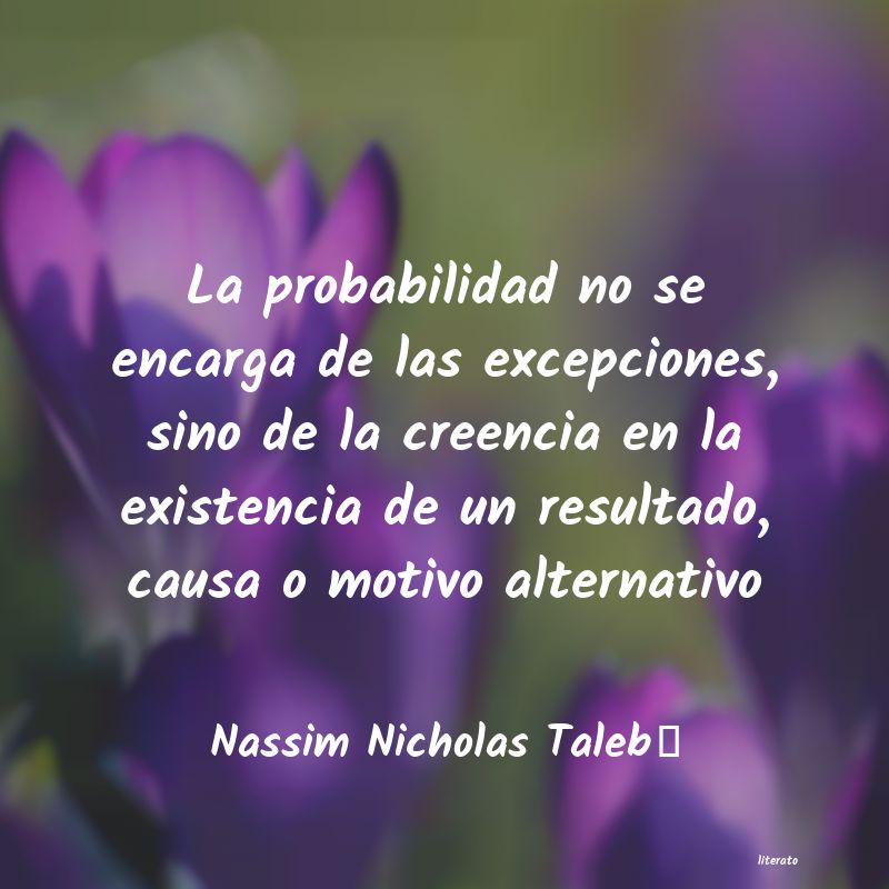 Frases de Nassim Nicholas Taleb