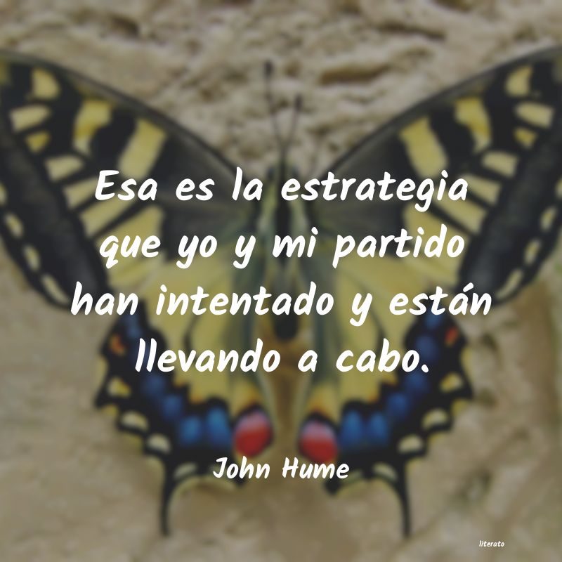 Frases de John Hume