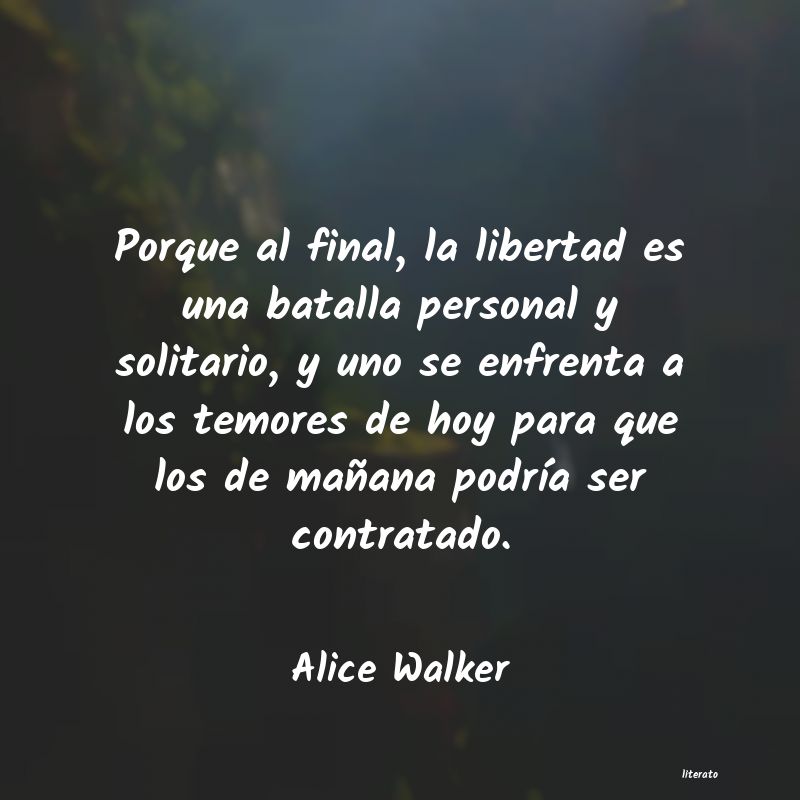 Frases de Alice Walker