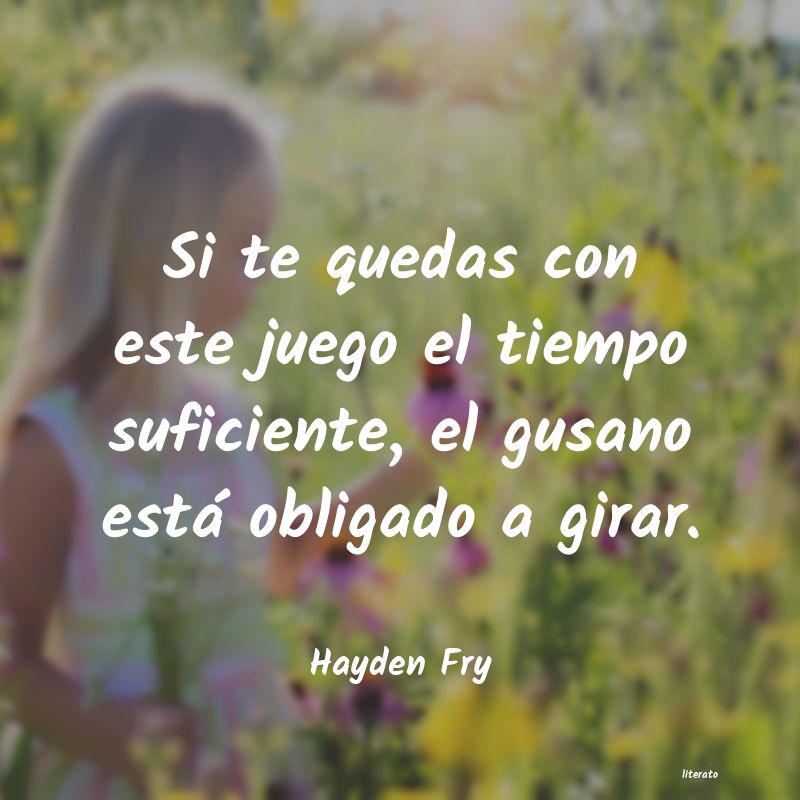 Frases de Hayden Fry