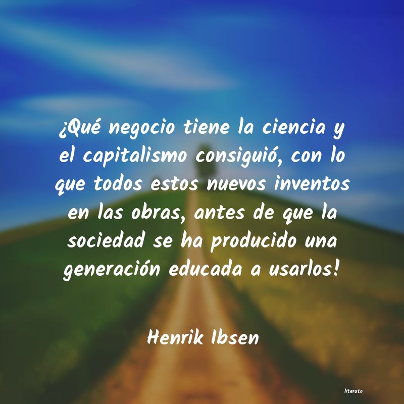 Frases de Henrik Ibsen