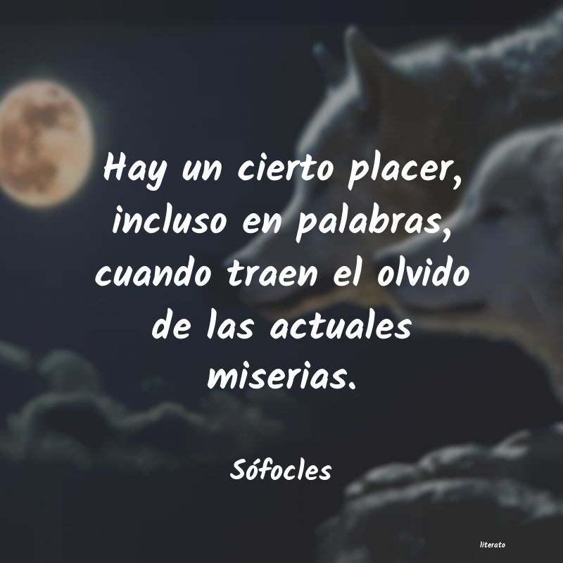 Frases de Sófocles