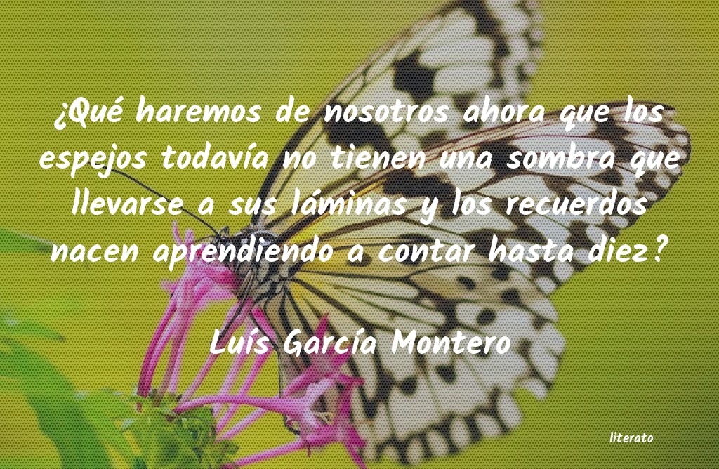Frases de Luís García Montero