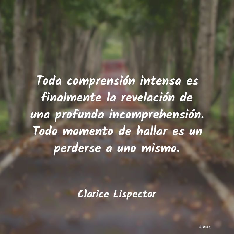 <ol class='breadcrumb' itemscope itemtype='http://schema.org/BreadcrumbList'>
<li itemprop='itemListElement'><a href='/autores/'>Autores</a></li>
<li itemprop='itemListElement'><a href='/autor/clarice_lispector/'>Clarice Lispector</a></li>
</ol>