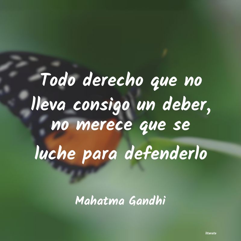 Frases de Mahatma Gandhi