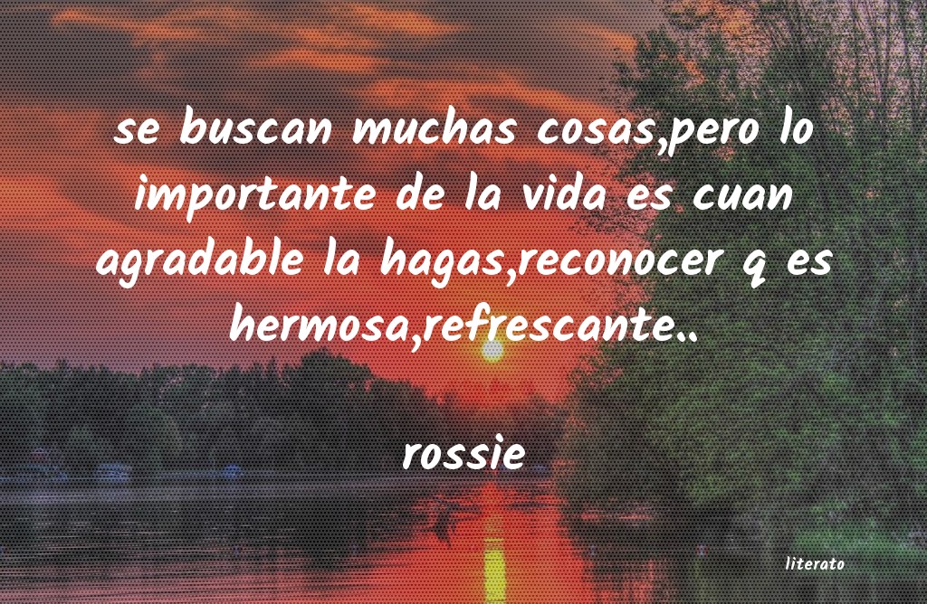 Frases de rossie