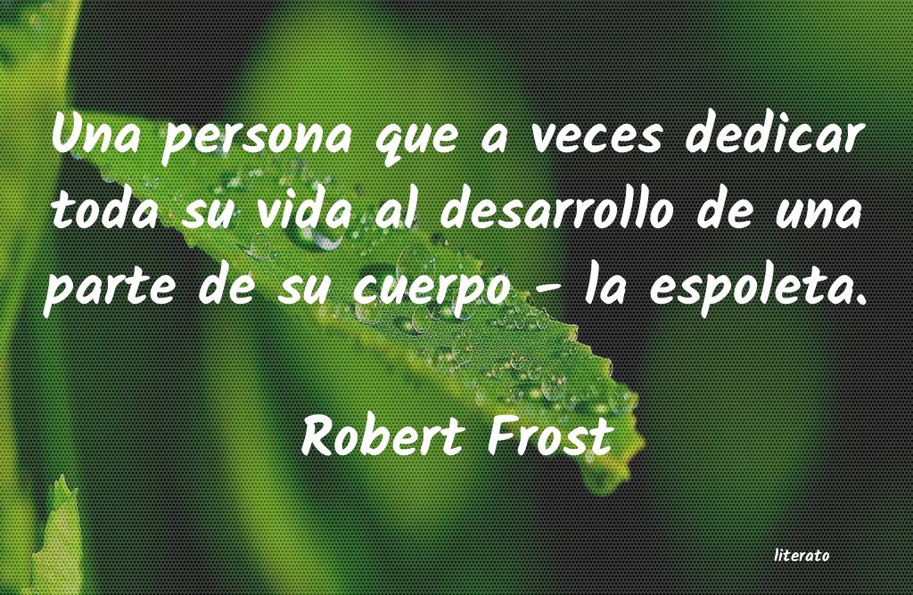 Frases de Robert Frost