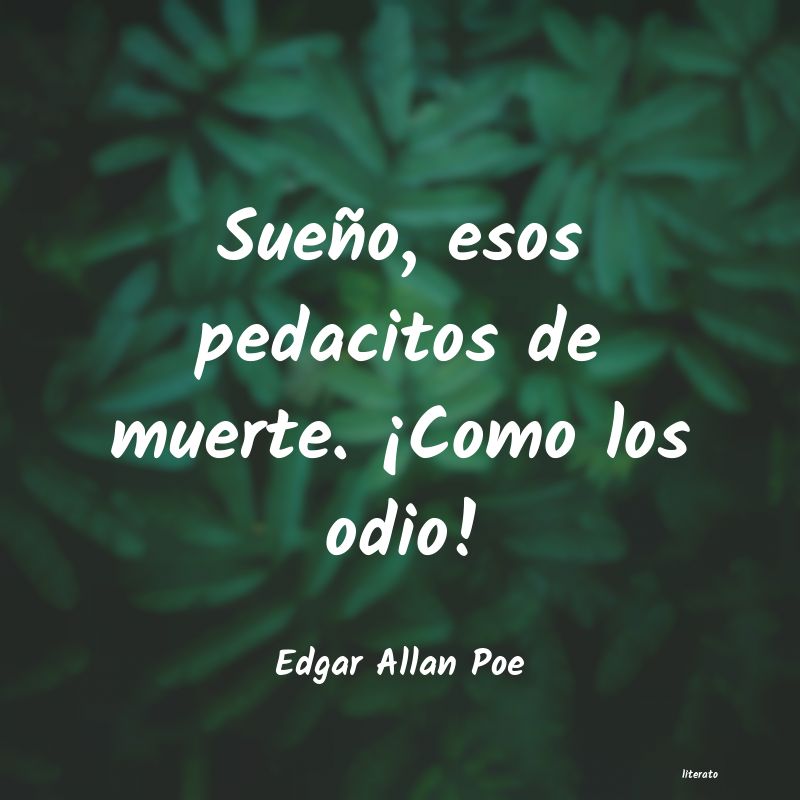 Frases de Edgar Allan Poe