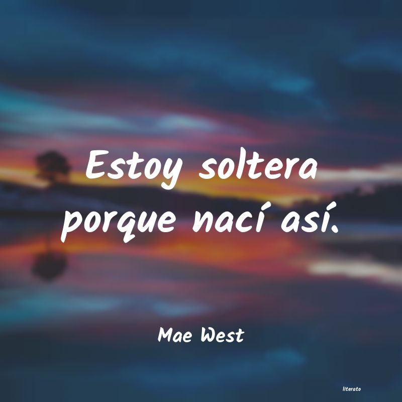 frases de Mae West
