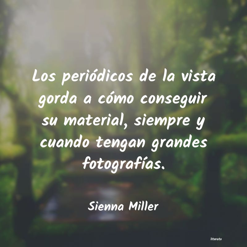 Frases de Sienna Miller