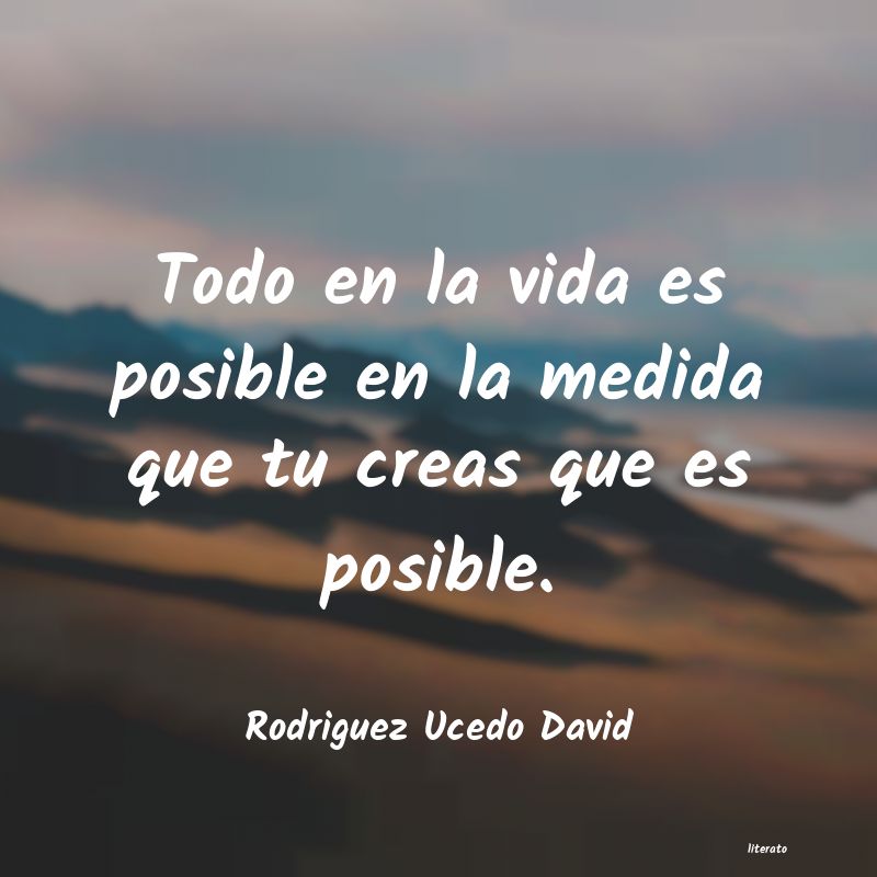 Frases de Rodriguez Ucedo David