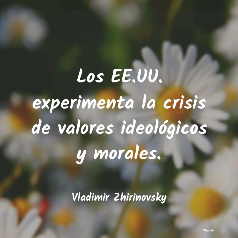 frases de Vladimir Zhirinovsky