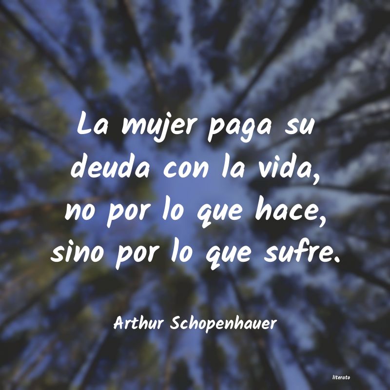 Frases de Arthur Schopenhauer