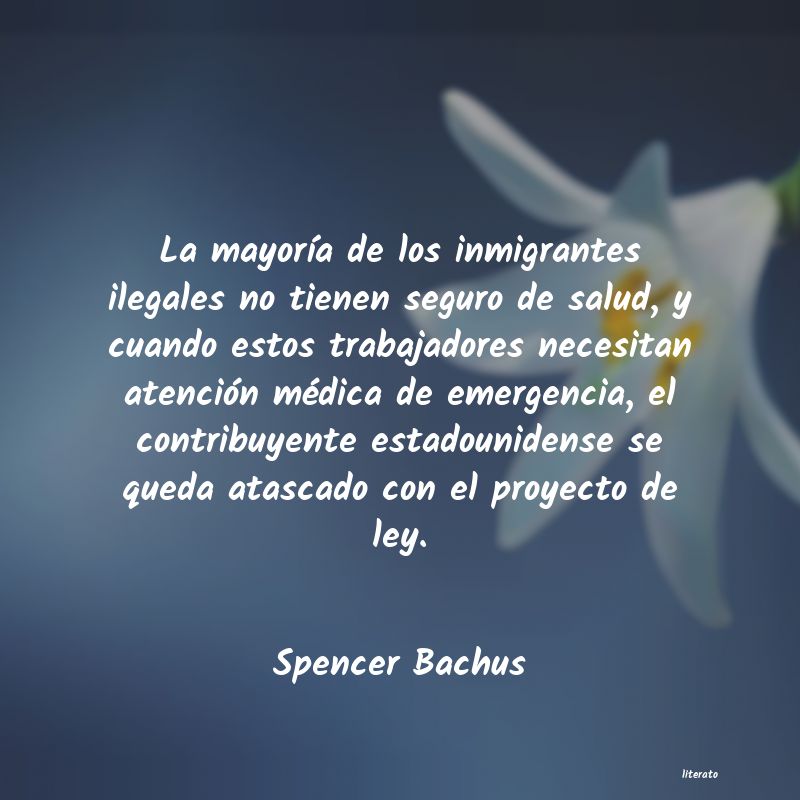 Frases de Spencer Bachus