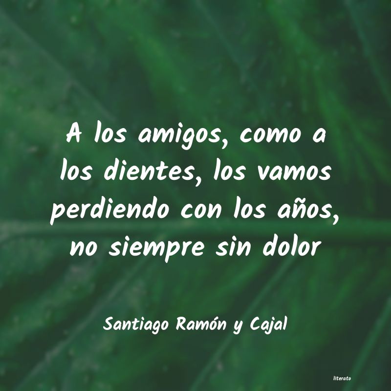 Frases de Santiago Ramón y Cajal