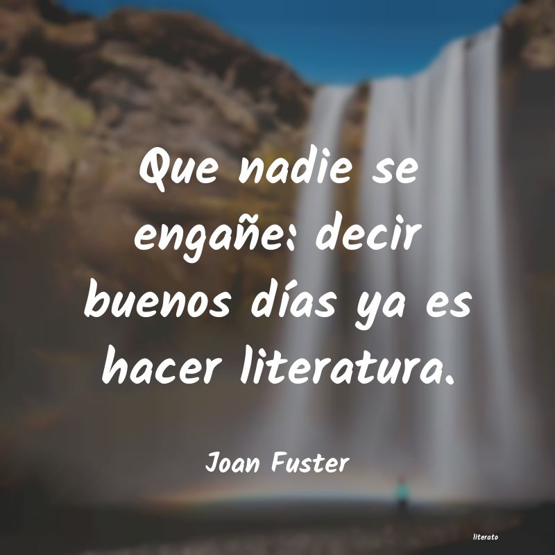 Frases de Joan Fuster