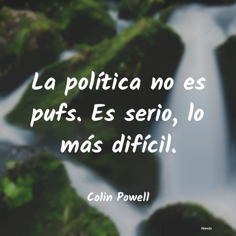 Frases de Colin Powell