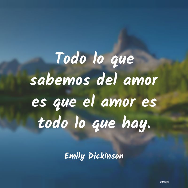 Frases de Emily Dickinson