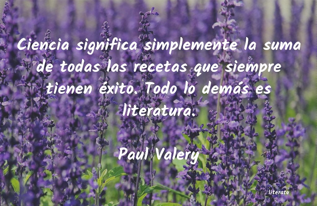 frases de Paul Valery