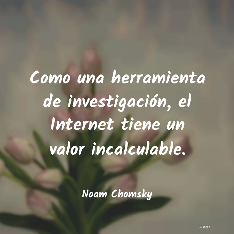 Frases de Noam Chomsky