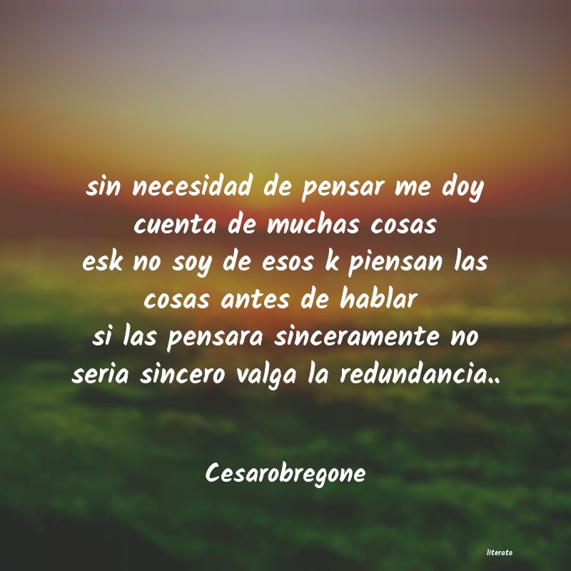 Frases de Cesarobregone