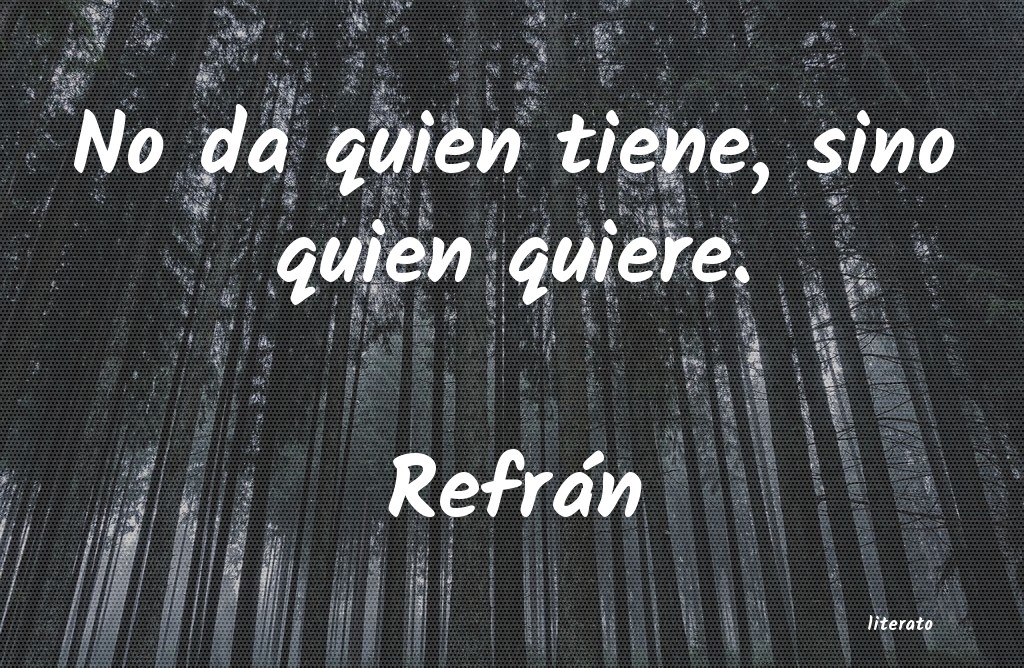 frases de Refrán