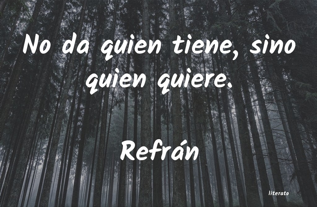 Frases de Refrán