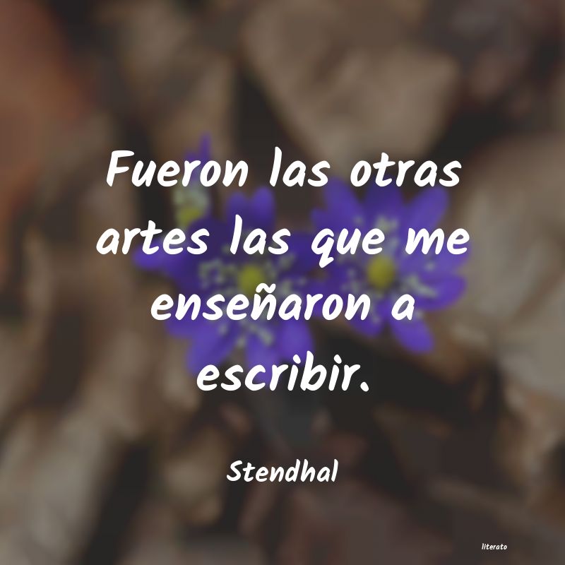 Frases de Stendhal