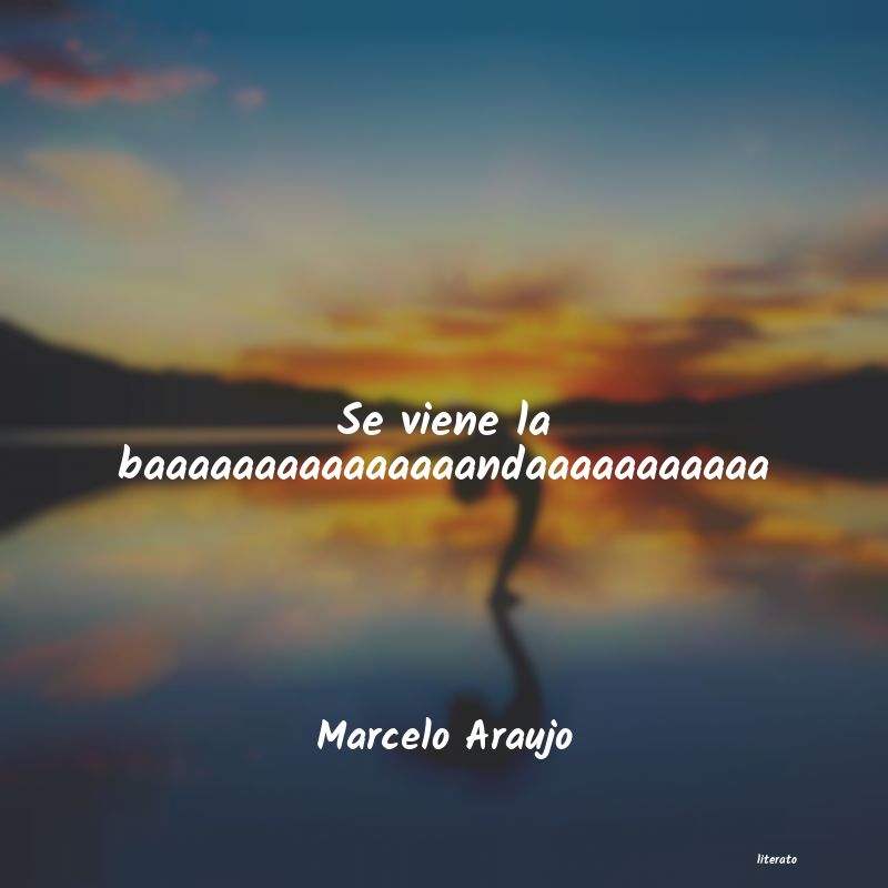 Frases de Marcelo Araujo
