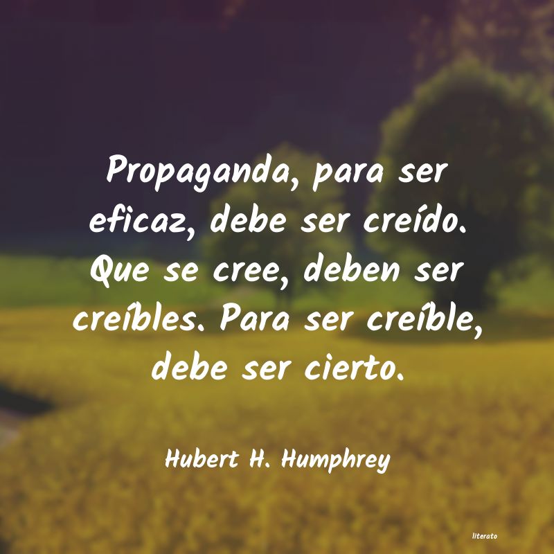 frases de Hubert H. Humphrey