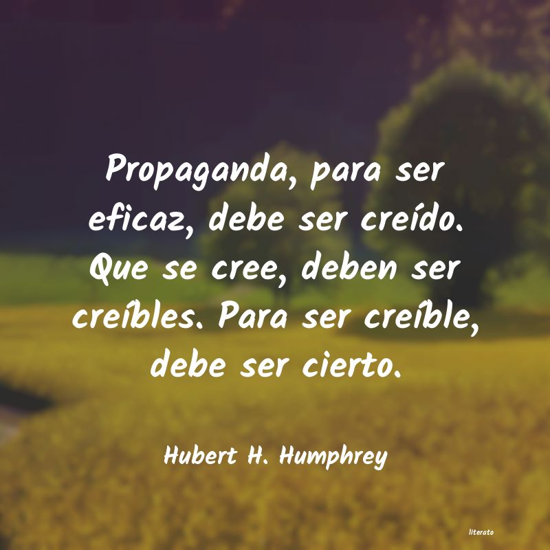 Frases de Hubert H. Humphrey