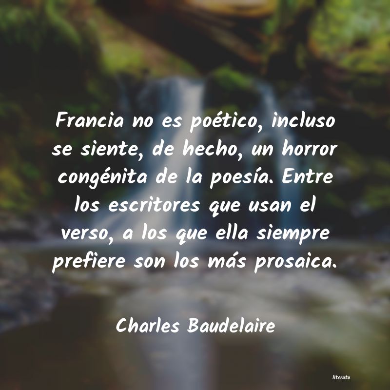 frases de Charles Baudelaire