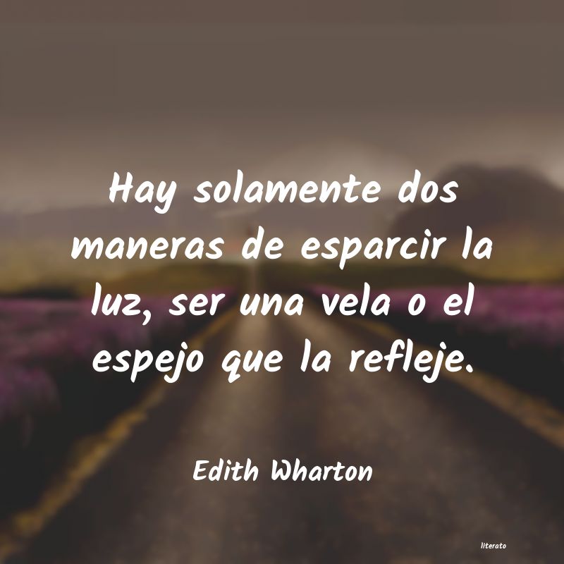 frases de Edith Wharton