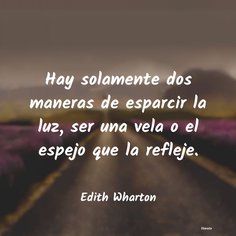 Frases de Edith Wharton