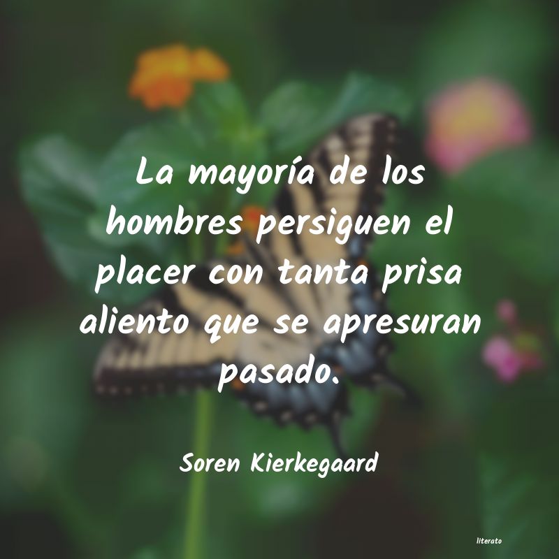 Frases de Soren Kierkegaard