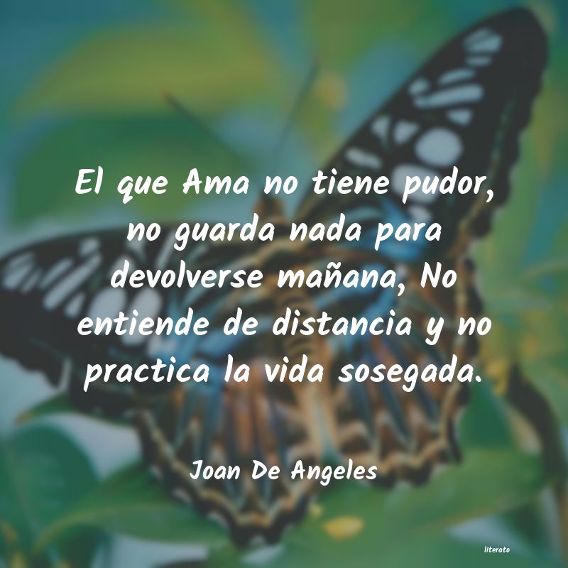 frases de Joan De Angeles