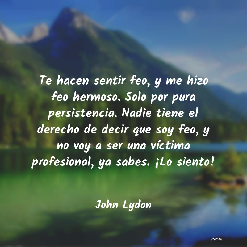 Frases de John Lydon