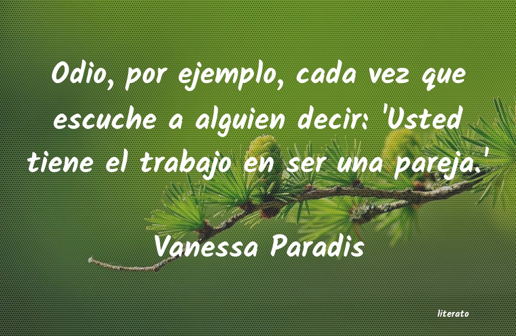 frases de Vanessa Paradis